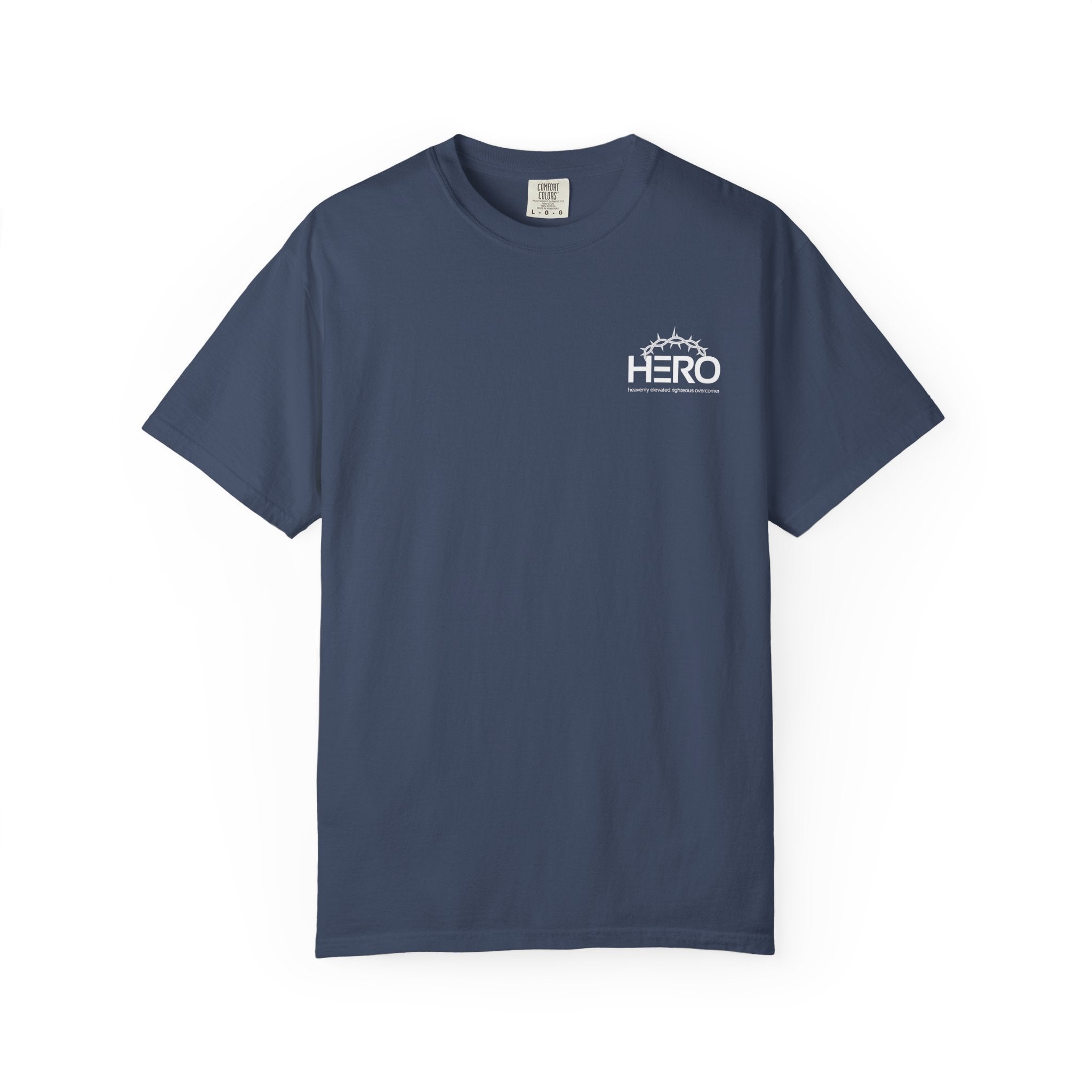 HERO Jesus is the main attraction Christian T-Shirt — "The HERO Steps Out" Faith Tee
