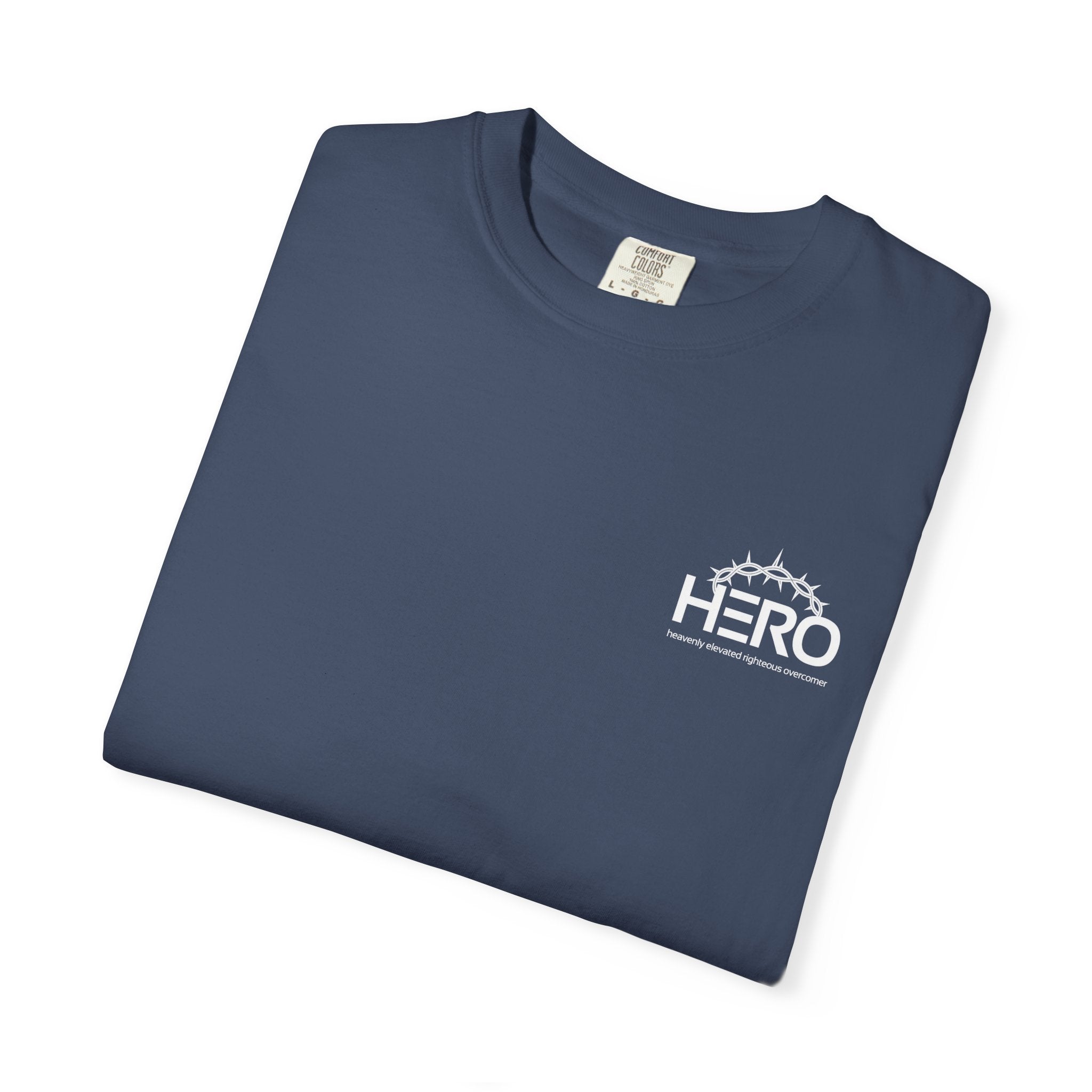 HERO Jesus is the main attraction Christian T-Shirt — "The HERO Steps Out" Faith Tee