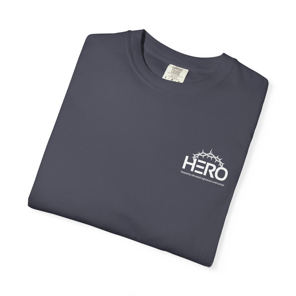 HERO Jesus is the main attraction Christian T-Shirt — "The HERO Steps Out" Faith Tee