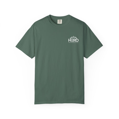 HERO Jesus is the main attraction Christian T-Shirt — "The HERO Steps Out" Faith Tee