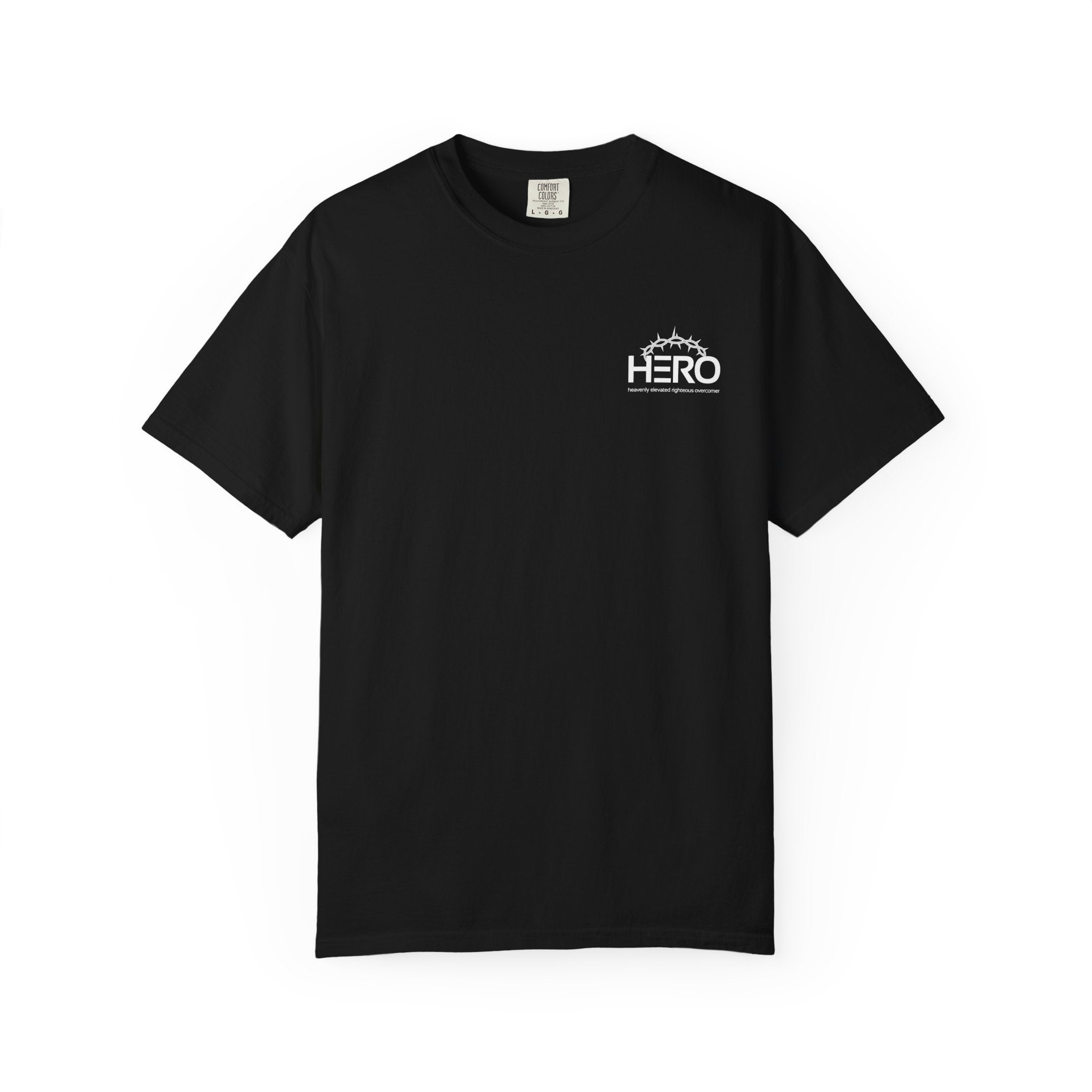HERO Jesus is the main attraction Christian T-Shirt — "The HERO Steps Out" Faith Tee