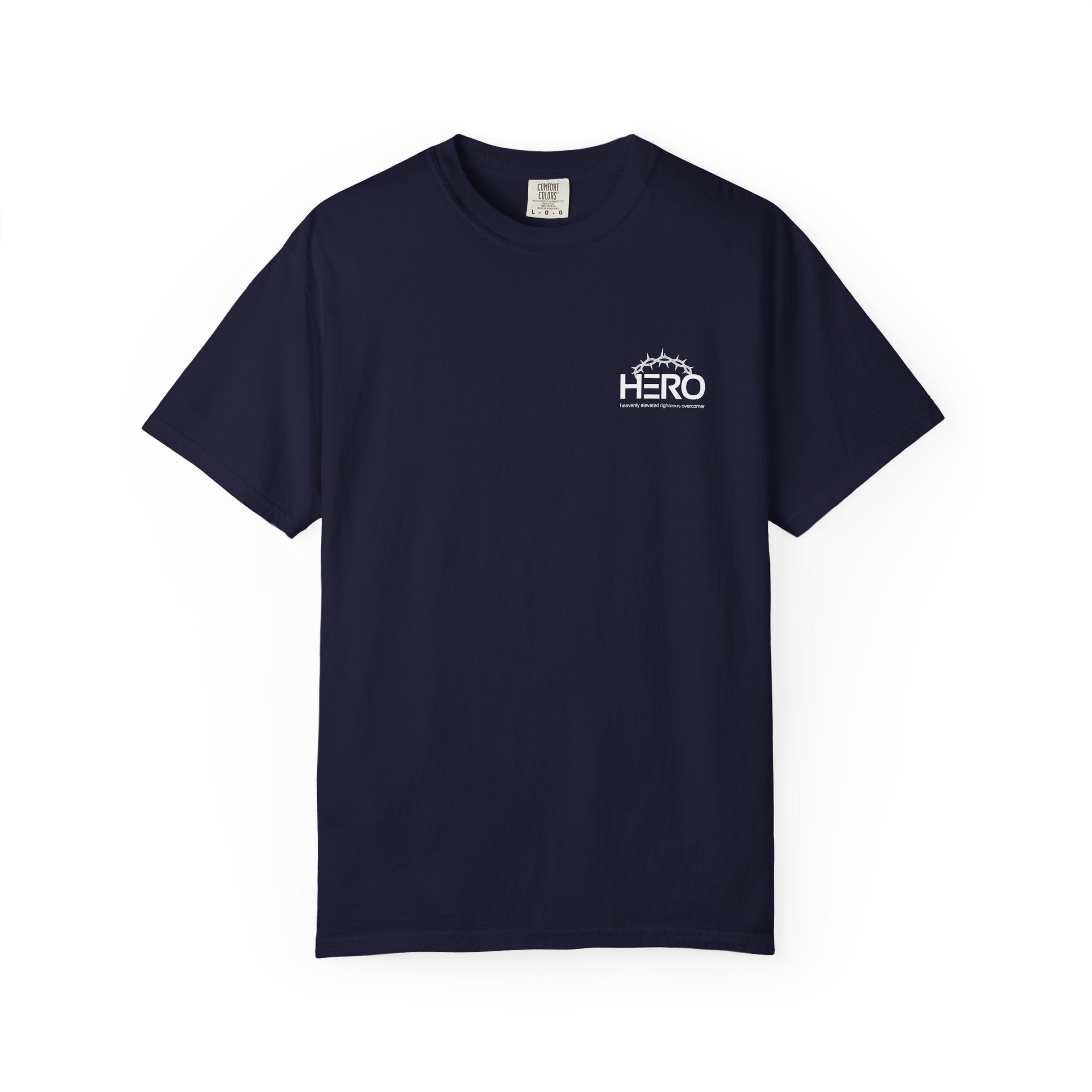 Christian 'Some Superheroes Wear a Cape, Mine Wore a Crown of Thorns' T-Shirt — HERO (Heavenly Elevated Righteous Overcomer)
