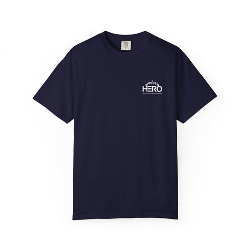 Christian 'Some Superheroes Wear a Cape, Mine Wore a Crown of Thorns' T-Shirt — HERO (Heavenly Elevated Righteous Overcomer)