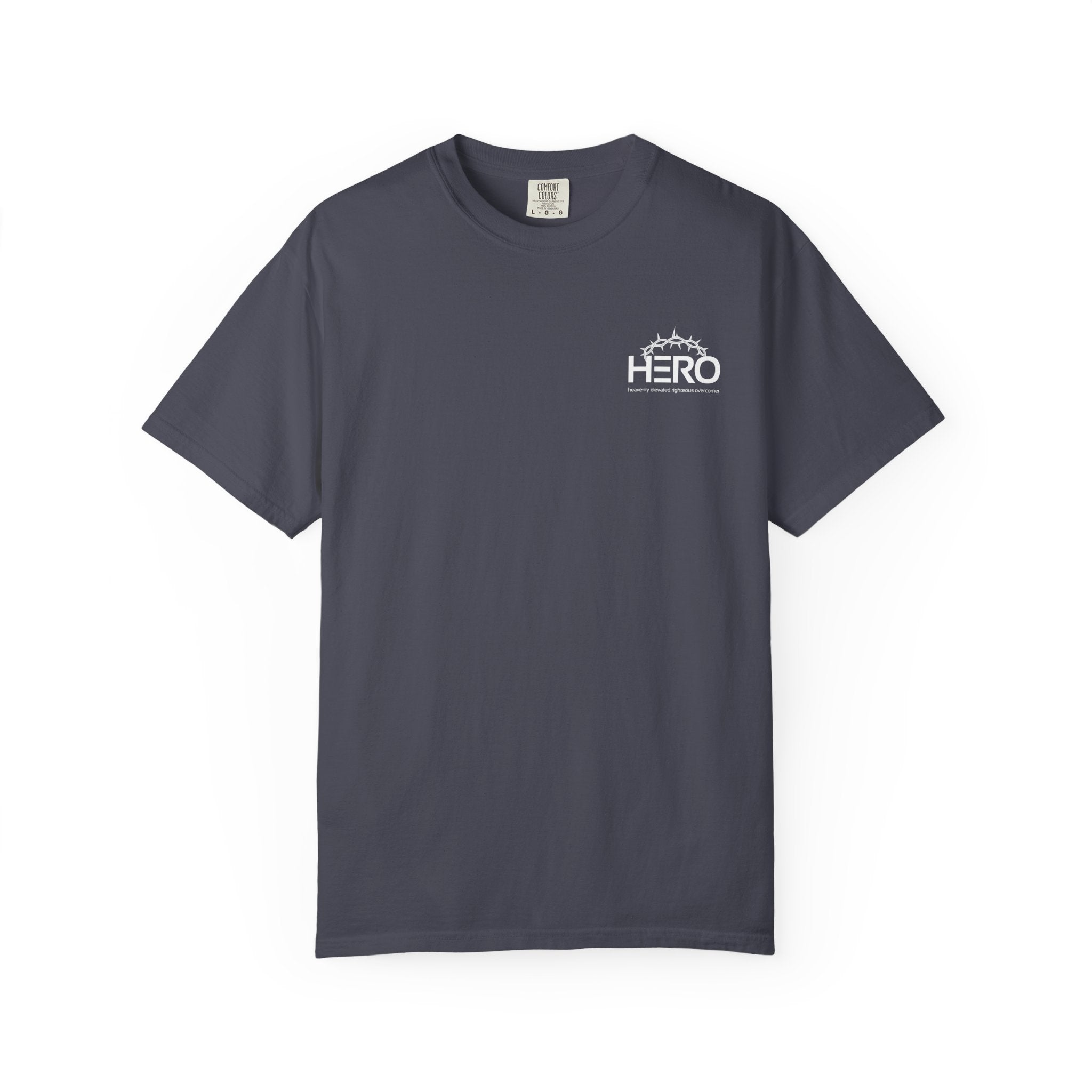 HERO Jesus is the main attraction Christian T-Shirt — "The HERO Steps Out" Faith Tee