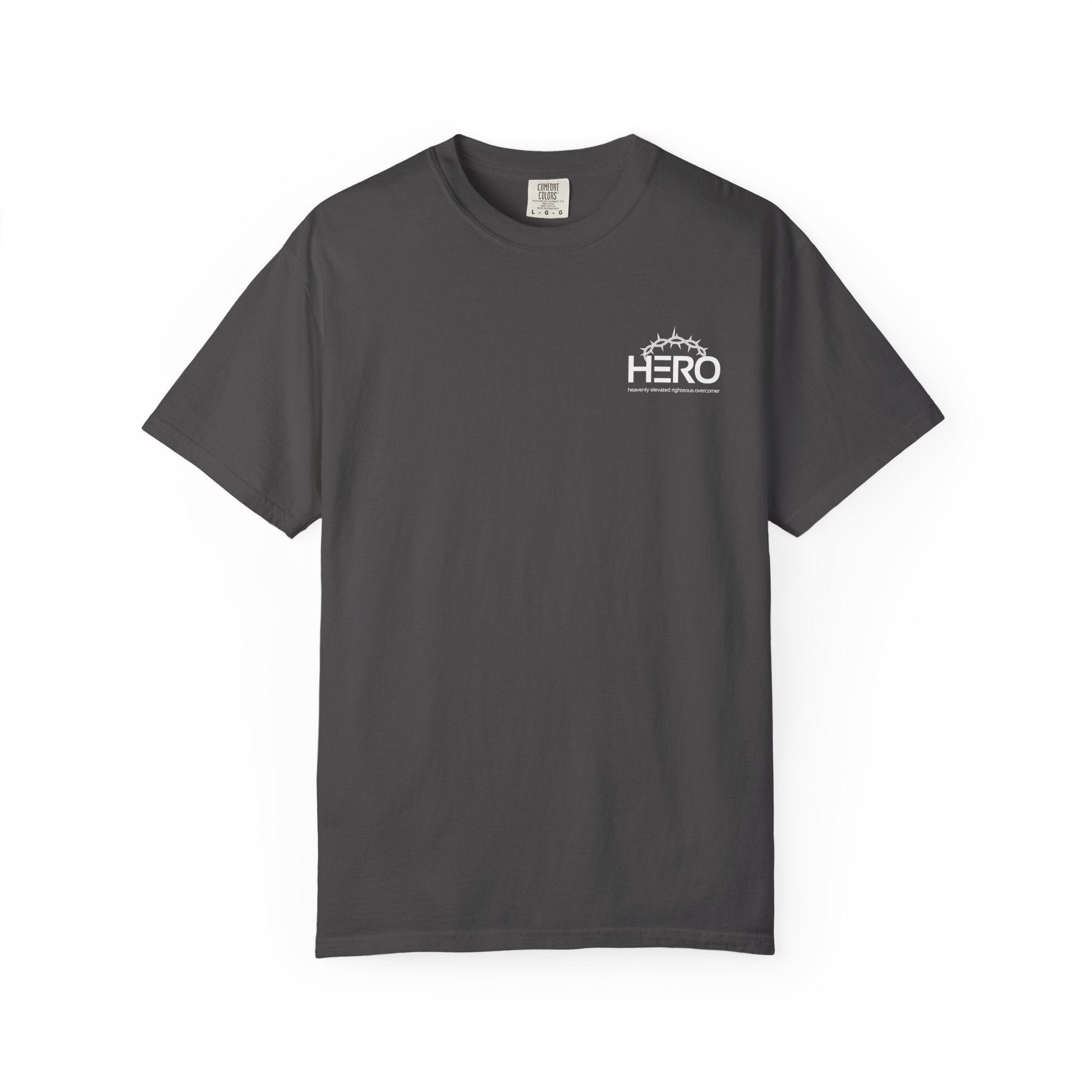 HERO Jesus is the main attraction Christian T-Shirt — "The HERO Steps Out" Faith Tee