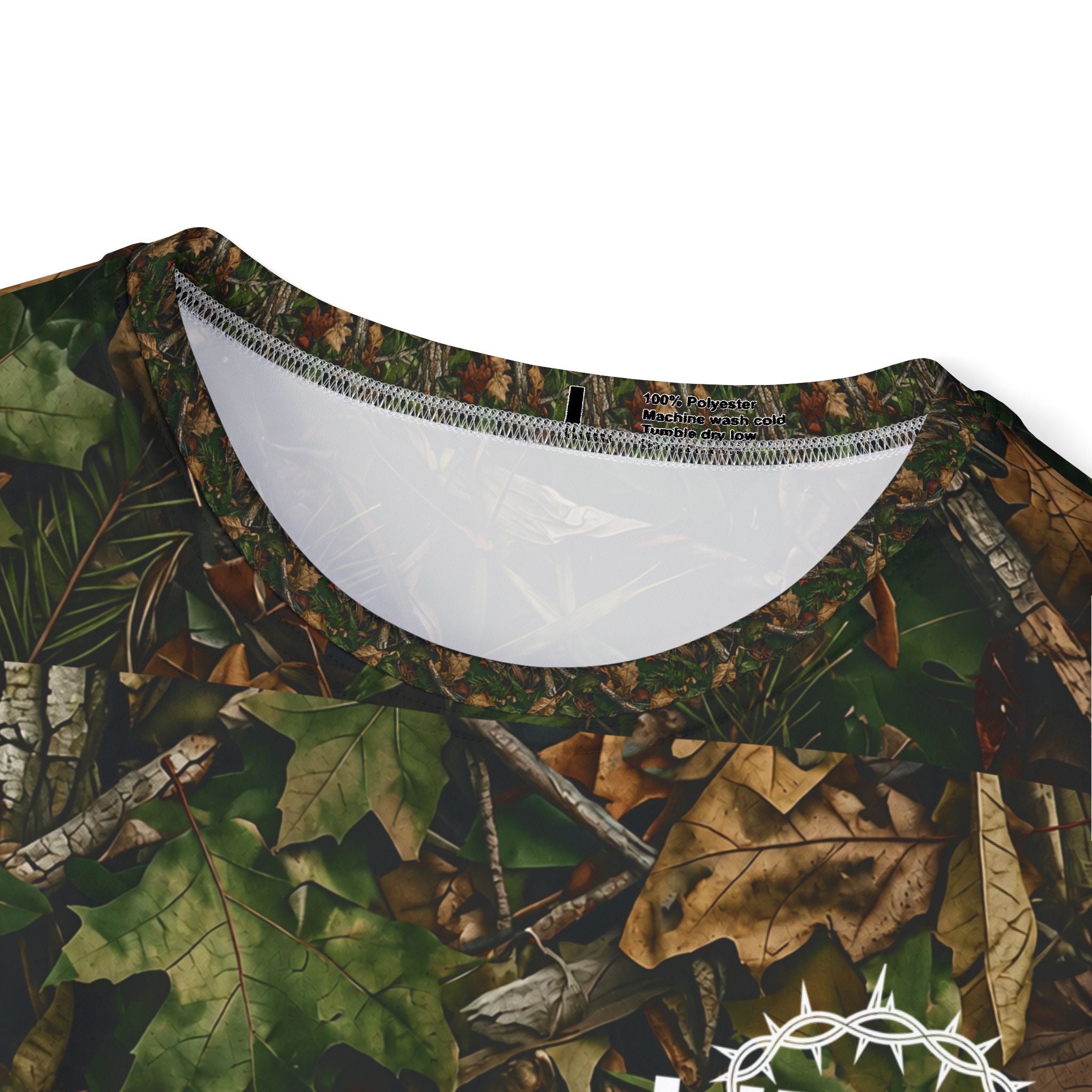 Hero Steps Out Camo T-Shirt — Men's Sports Jersey (The HERO: Heavenly Elevated Righteous Overcomer)